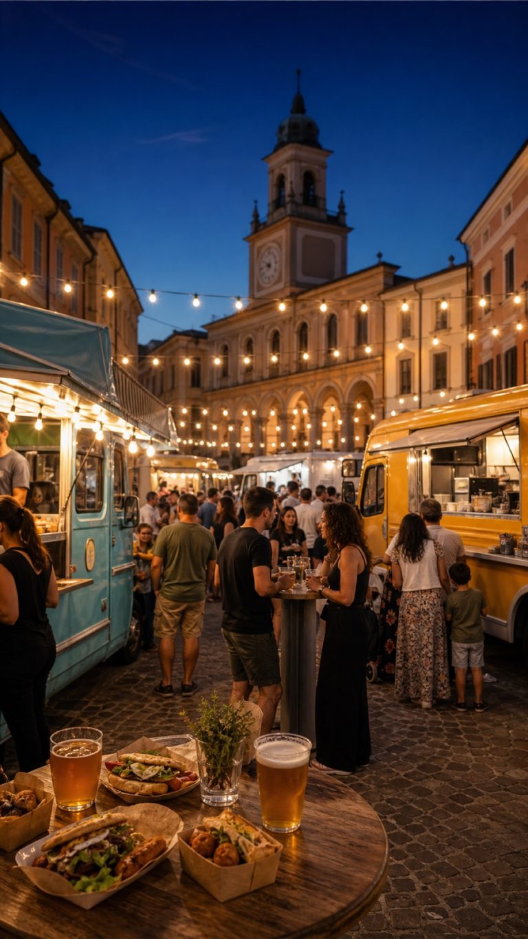 Rubiera Food Truck Festival 2026: tre sere in piazza