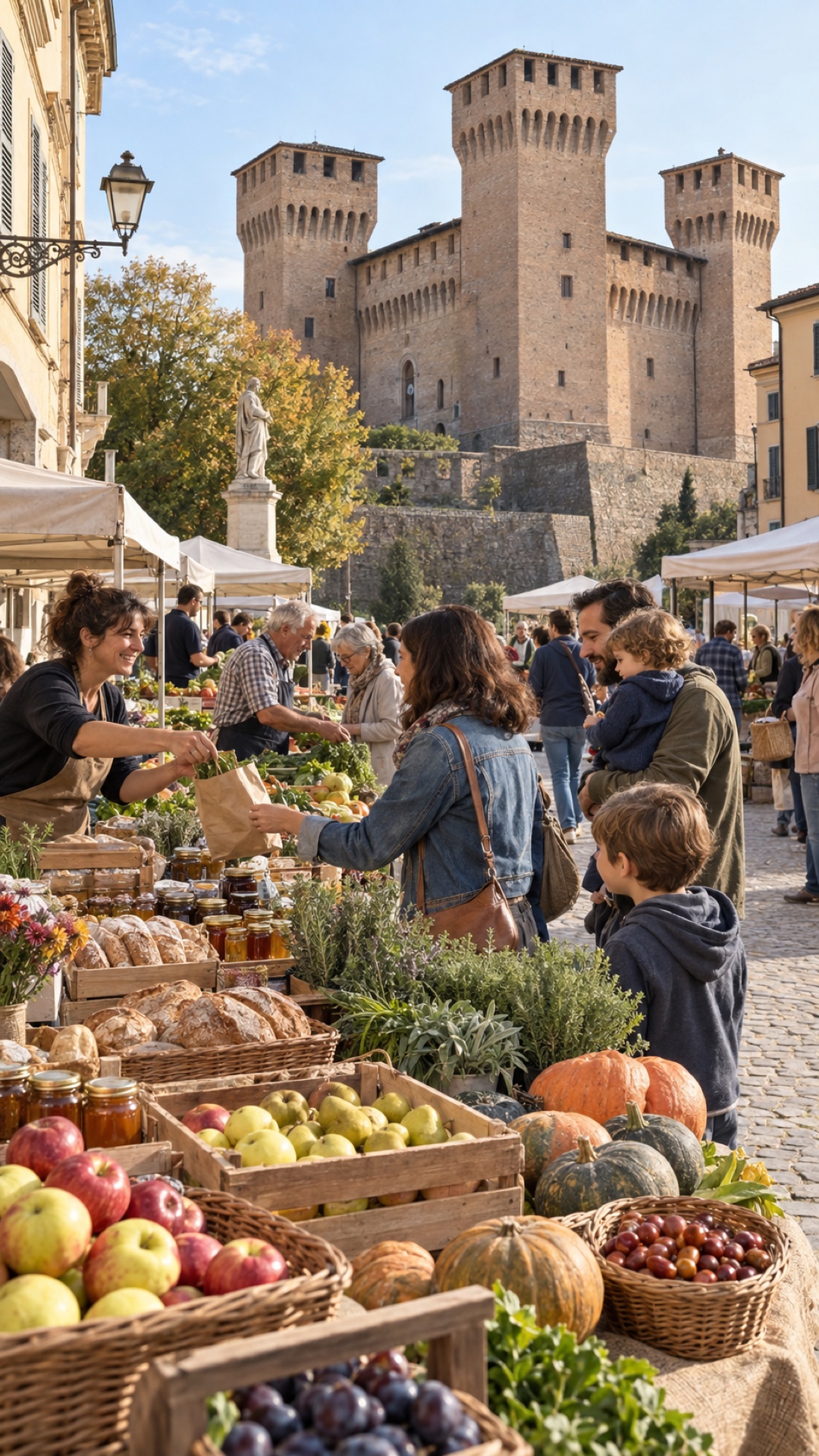 BioPanaro a Vignola: mercato biologico in Piazza dei Contrari