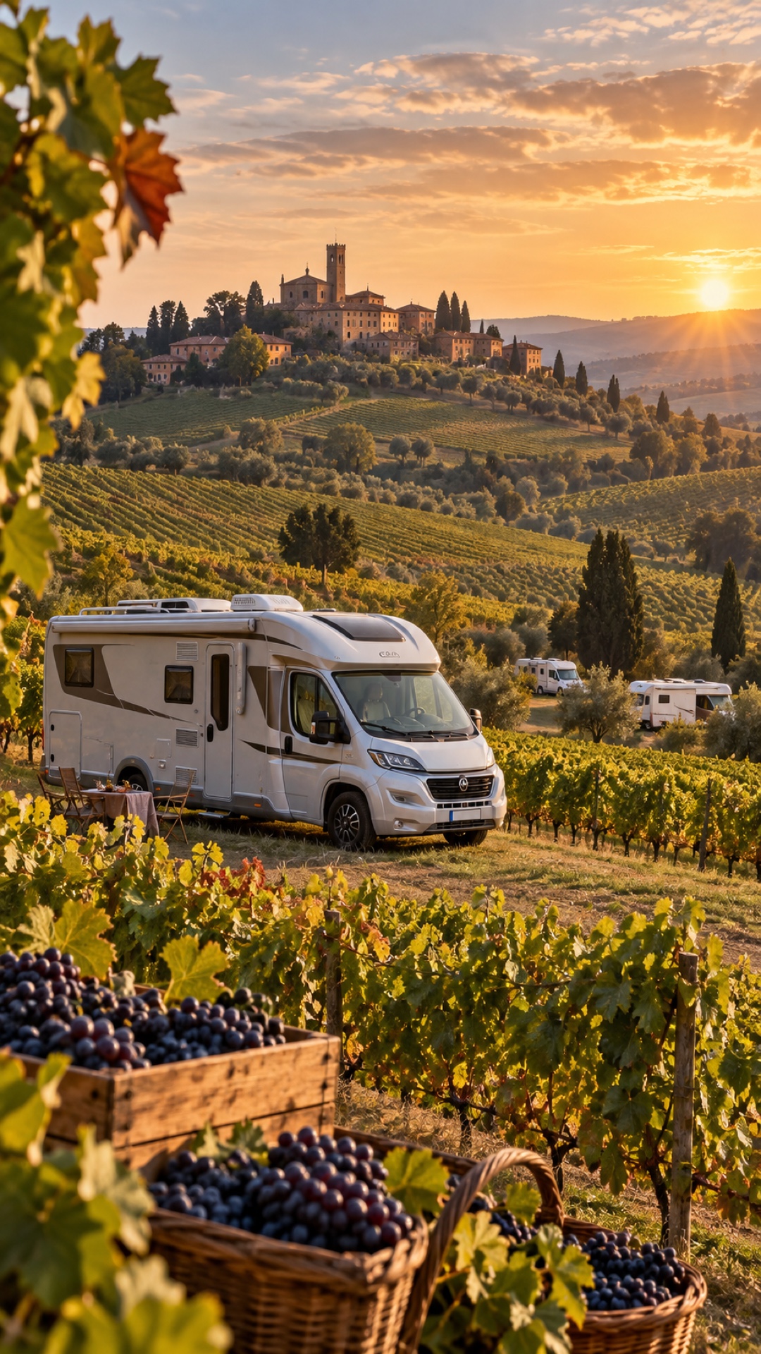 Raduno camper alla Sagra dell’Uva di Castelvetro